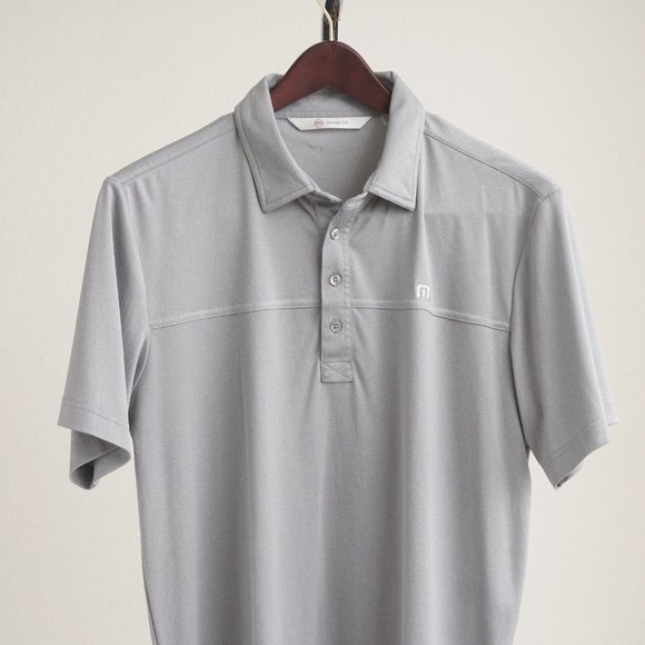 Travis Mathew Gray Polo Shirt - Picture 2 of 11